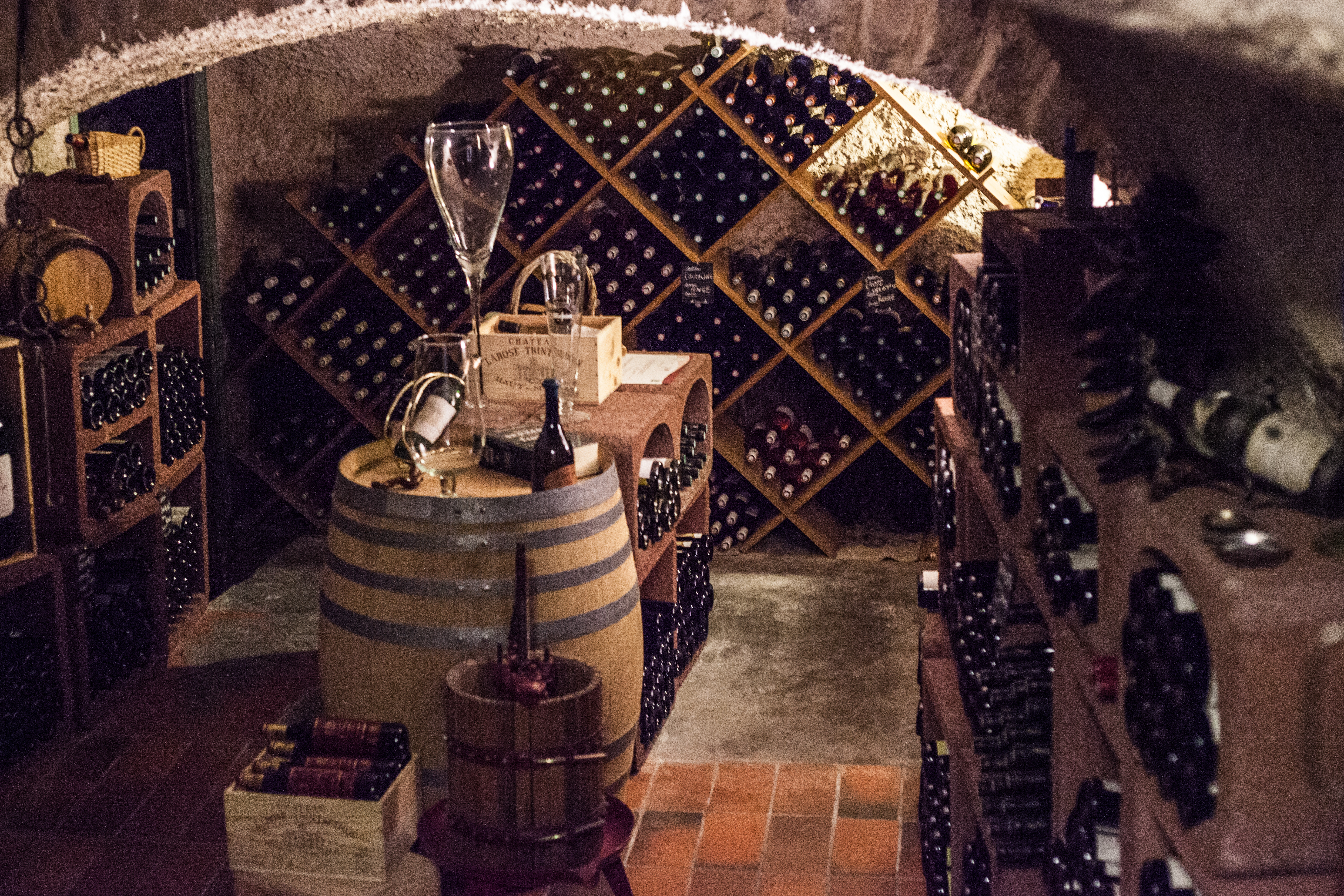 La cave voutée de La Sérafine